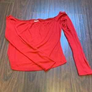 Off the shoulder top